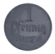 Монета Германия 1 пфенниг 1929 F-VF Данциг - изображение 1