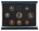 Набор банкнот Великобритания набор из 8 монет 1995 Proof 1, 2, 5, 10, 20, 50 пенсов, 1, 2 фунта в сувенирной упаковке - изображение 1