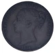 Монета Великобритания 1 пенни 1858 F-VF - изображение 1