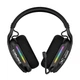 Бездротові ігрові навушники Onikuma GT808 геймерська Bluetooth гарнітура з мікрофоном та RGB Black (19118) - зображення 3