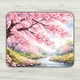 Килимок для миші sakura ігровий та офісний 22х18 нековзка гумова основа, точна поверхня для оптичної та лазерної мишки, зносостійкий, для роботи, ігор і навчання (50190) - зображення 1