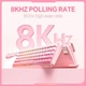 Рожева ігрова клавіатура для ПК Onikuma G-96 з RGB підсвіткою, механічна, геймерська бездротова клавіатура для ігор - зображення 3