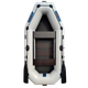 Надувная двухместная лодка ПВХ Avalon А250 / 2,5 м / 2-х местный / гребной / рельсовый настил / передвижные сиденья / ⌀36 см / Белый - изображение 1