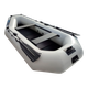 Надувная двухместная лодка ПВХ Avalon А260 / 2,6 м / 2-х местный / гребной / рельсовый настил / передвижные сиденья / ⌀36 см / Белый - изображение 2