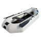 Надувная двухместная лодка ПВХ Avalon А260 / 2,6 м / 2-х местный / гребной / рельсовый настил / передвижные сиденья / ⌀36 см / Белый - изображение 4