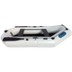 Надувная двухместная лодка ПВХ Avalon А260 / 2,6 м / 2-х местный / гребной / рельсовый настил / передвижные сиденья / ⌀36 см / Белый - изображение 5