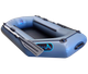 Надувная одноместная лодка ПВХ Avalon А210 / 2,1 м / 1 местный / гребной / рельсовый настил / передвижные сиденья / ⌀32 см / Серый - изображение 4