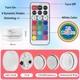 Підводні RGB LED світильники ALED LIGHT 12 шт 2 пульти IP68 підсвітка басейну - зображення 5
