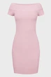 Жіноча рожева сукня LIDIA OFF SHOULDER D Guess S W3GK0G.Z2U00 - изображение 1