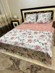 Комплект постельного белья Бязь 100% хлопок Двуспальный 180×220 см Цветочный принт - изображение 1