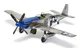 Збірна модель 1/48 бойовий літак North American P51-D Mustang Filletless Tails Airfix A05138 - изображение 4