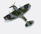 Збірна модель 1:72 літак Supermarine Spitfire Mk.Vc Airfix A02108A - изображение 4