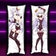 Дакимакура 150х50 см Киана Каслана Коллапс Хонкай Импакт Kiana Honkai Impact Подушка с наволочкой двусторонняя - изображение 1
