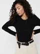 Топ з рукавами ONLEMMA L/S PUFF TOP JRS 15222328-Black ONLY L Чорний 15222328-BLACK M - изображение 3