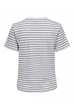 Футболка ONLKITA REG S/S LEFLEUR TOP BOX JRS 15254498-Bright White-Stripes:BLACK + PRINT FLOWER ONLY 15254498-BRIGHT WHITE-STR S - зображення 2