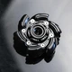 EDC Фиджет игрушка спинер раскладной магнитный Турбогравир Fidget Toy антистресс офисный слайдер (черный) - изображение 2