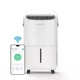 Осушитель воздуха EvoAir NovaDry 16 Smart 16л/24час датчик влажности ионизация УФ-лампа сушка белья резервуар 2,5л автоматическое отключение - изображение 7