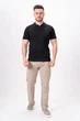 Футболка трикотажна поло KOR 35106 Чорний (BLACK, кільк.1) 3XL - зображення 2