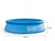 Надувной бассейн Intex Easy Set 28108, 244* 61 см (в комплекте картриджный фильтрующий насос) - изображение 3