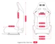 Крісло Next Level Racing PRS2 Performance Reclining NLR-E058 (9359668000831) - зображення 8