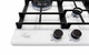 Варильна поверхня газова Luxor R Black 65 Emaille Turbo Wok Italy + кругла підставка Wok у подарунок, білий - зображення 5