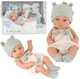 Кукла LeanToys Baby Doll серый наряд 751434 (5905991085584) - изображение 2