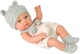 Кукла LeanToys Baby Doll серый наряд 751434 (5905991085584) - изображение 4