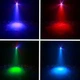 Світлодіодний LED прожектор 18W чорний для сценічного освітлення з диско кулею 130 ° 25 ° - зображення 3
