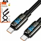 Кабель Type-C 1.2м 240Вт 5A для зарядки черный HOCO U143 - изображение 2