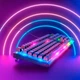 Набір провідна клавіатура 104 клавіші та оптична миша RGB підсвічування USB GM18 Luminous для ПК та ноутбука - зображення 7