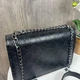 Модная женская мини сумочка клатч стиль Гуччи черная, сумка для девушек на плечо Gucci - изображение 6