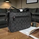 Мужская сумка барсетка стиль Coach, сумка на плечо Коач - изображение 5