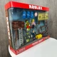 Великі ігрові фігурки Roblox в коробці атака зомбі, іграшкові чоловічки Роблокс набір - зображення 5