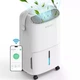 Осушитель воздуха EvoAir NovaDry 16 Smart 16л/24час датчик влажности ионизация УФ-лампа сушка белья резервуар 2,5л автоматическое отключение - изображение 1