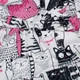 Плед Biltex Flannel белый с принтом Meow Mix Полуторный 150х200 см (4820298413933) - изображение 4