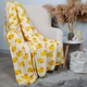 Плед Biltex Flannel песочный с принтом Sunny Duck Двуспальный 180х200 см (4820298414022) - изображение 4