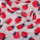 Плед Biltex Flannel бежевий з принтом Sweetberry Полуторний 150х200 см (4820298413971) - зображення 5