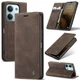 Чохол-книжка CaseMe із нубуку для Xiaomi Redmi 15C 173mm Темно-коричневий - зображення 3
