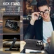 Чохол-книжка CaseMe із нубуку для Xiaomi 15T Чорний - зображення 6