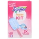 Щітка-магніт з 3 запасками від пилу для сухого прибирання Swiffer Duster Staubmagnet Kit Pink Limited Edition - зображення 1