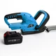 Электрический кусторез 650 Вт, аккумуляторный MLT LUGI S-650 Dual Blade Blue - изображение 7
