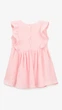 Сукня однотонна для дівчинки Aura Style 5006-1 104 см Рожевий shop (2000999546778) - зображення 3