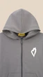 Толстовка з принтом для дівчинки LAWA P-GB02343 140 см Графітовий shop (2000999564109) - зображення 2