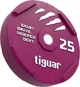 Диск Tiguar Bumper гумовий 25 кг Рожевий (TI-WBR02500) - зображення 2