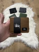 Кошелек Stussy 11×9 см бежевый из нейлона - изображение 2