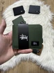 Кошелек Stussy 11×9 см зеленый из нейлона - изображение 4