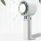 Портативный ручной вентилятор с дисплеем, аккумуляторный, Handheld Fan XP-C01 12W, Бело-зеленый (1011158-Other-1) - изображение 1