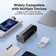 Зовнішній акумулятор Baseus 145W 20800mAh Power Bank 4-Port, УМБ для ноутбука MacBook Air/Pro, iPad, Starlink Mini, PD/QC, Black - зображення 8