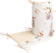 Ochraniacz do łóżeczka Sensillo Muslin Króliczki Beżowy (5908310398785) - obraz 2