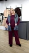 Женские брюки палаццо Мальта 26/Ж600/1-13 3XL Бордовый - изображение 6